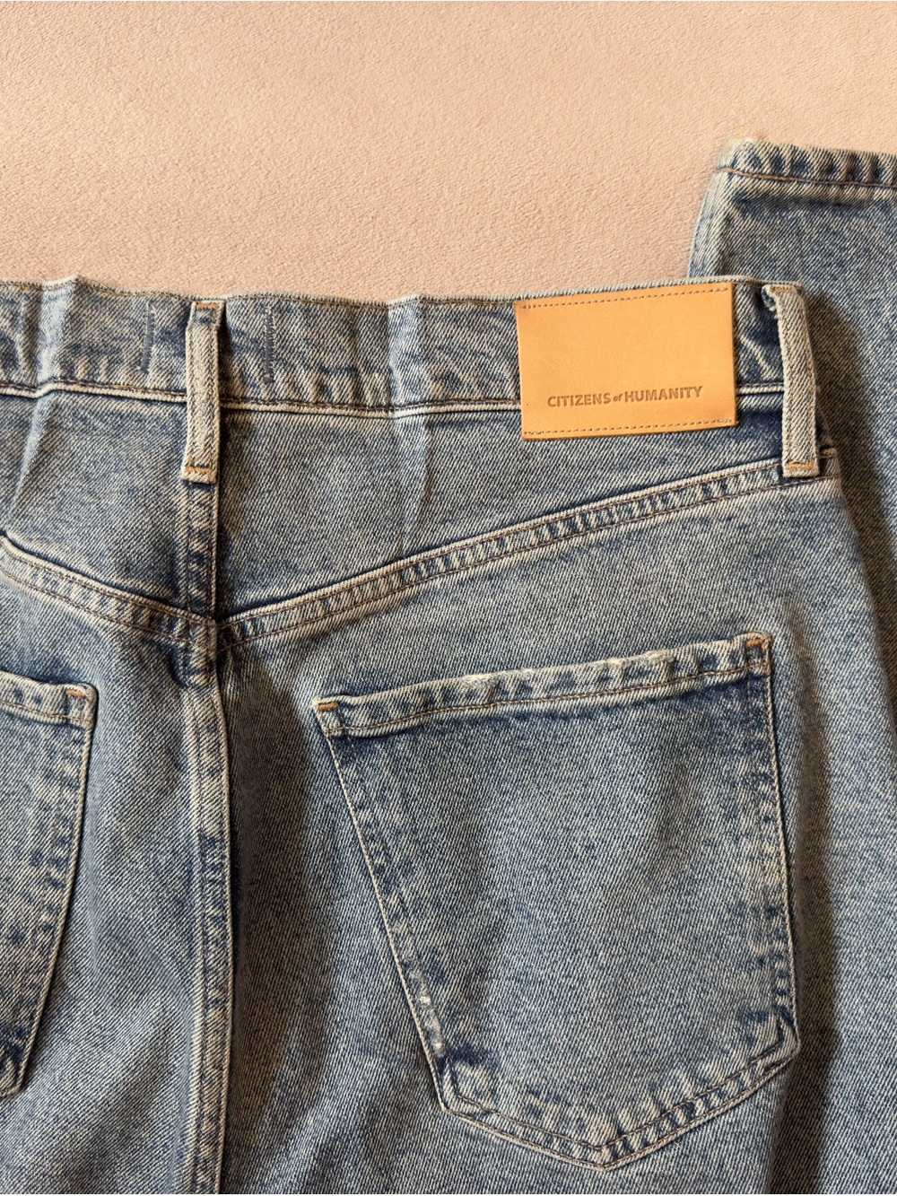REVOLVE- Citizens Of Humanity Washed Light Blue jeans